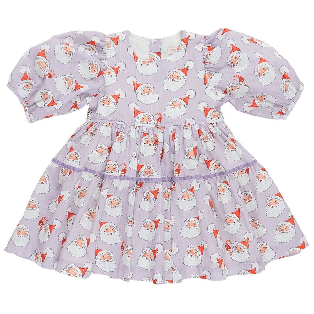 Pink chicken Santa dress size 2T